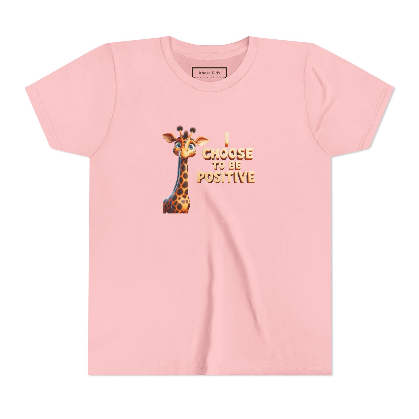 Giraffe | I CHOOSE TO BE POSITIVE | Youth Graphic Tees