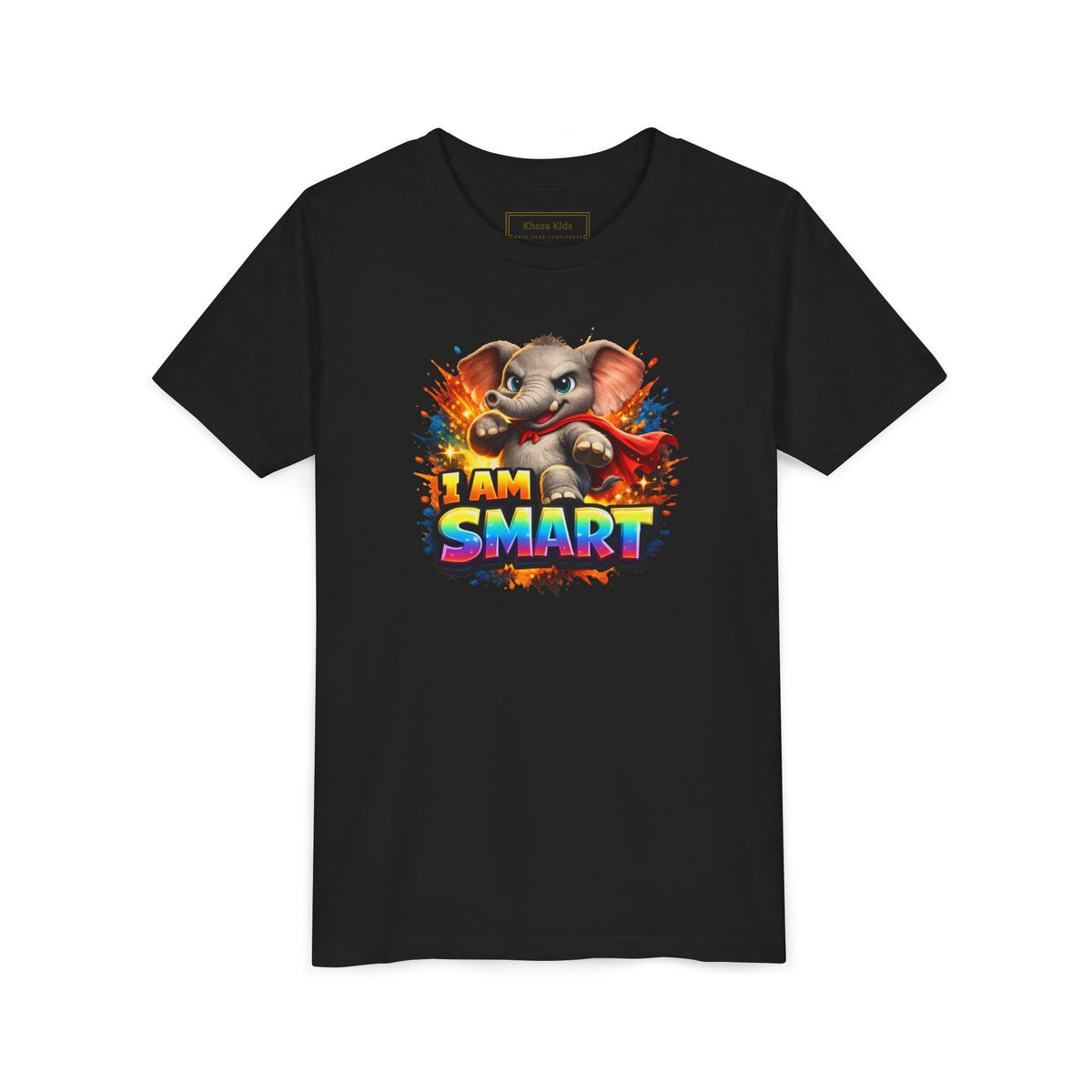 Elephant | I AM SMART | Youth Graphic Tees | #KK-004-Y