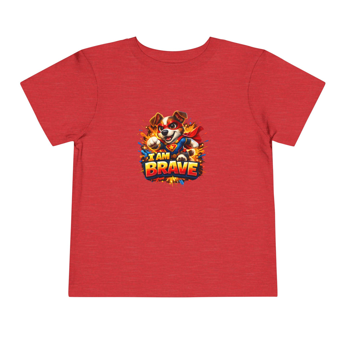 Dog | I AM BRAVE | Toddler Graphic Tees | #KK-001-T