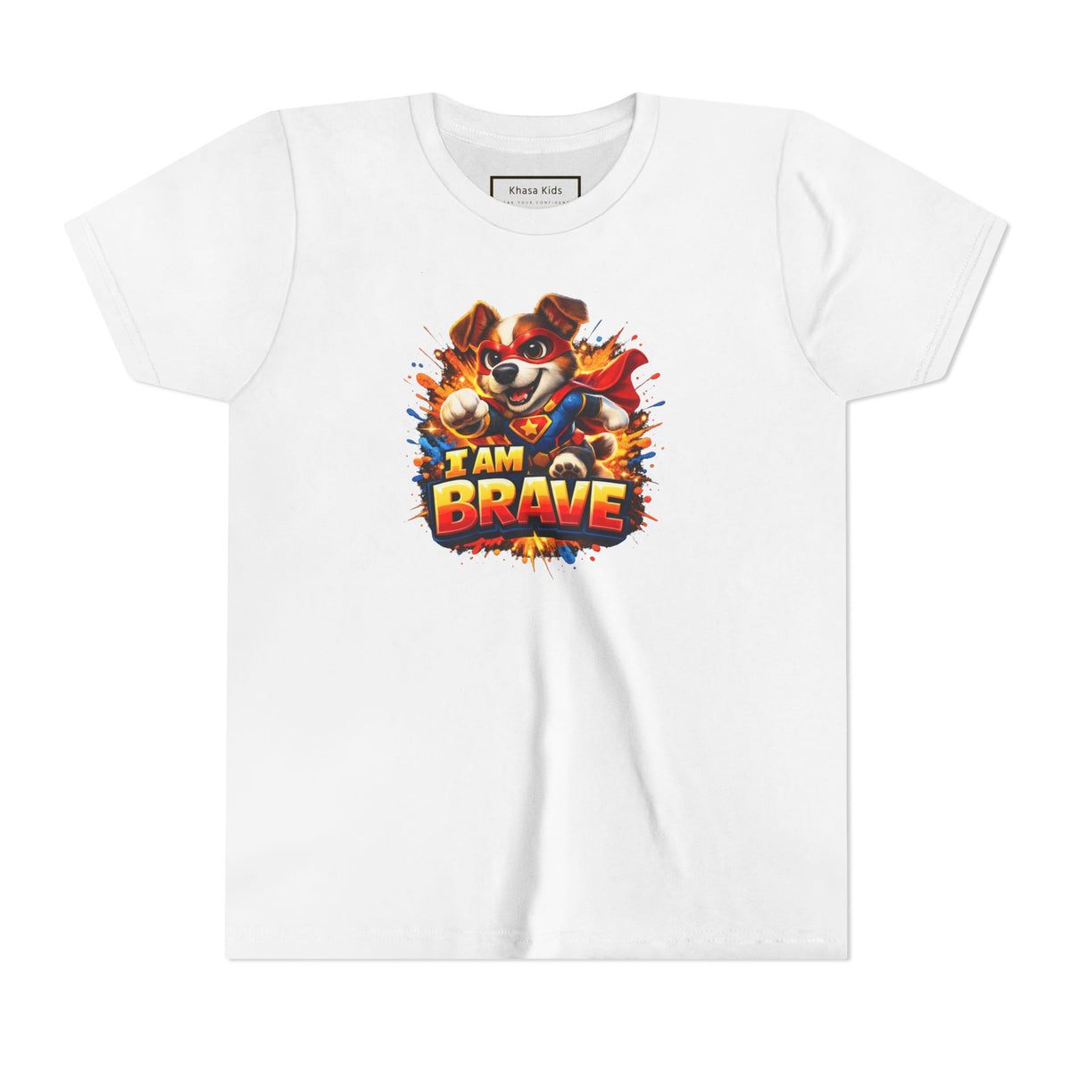 Dog | I AM BRAVE | Youth Graphic Tees | #KK-001-Y