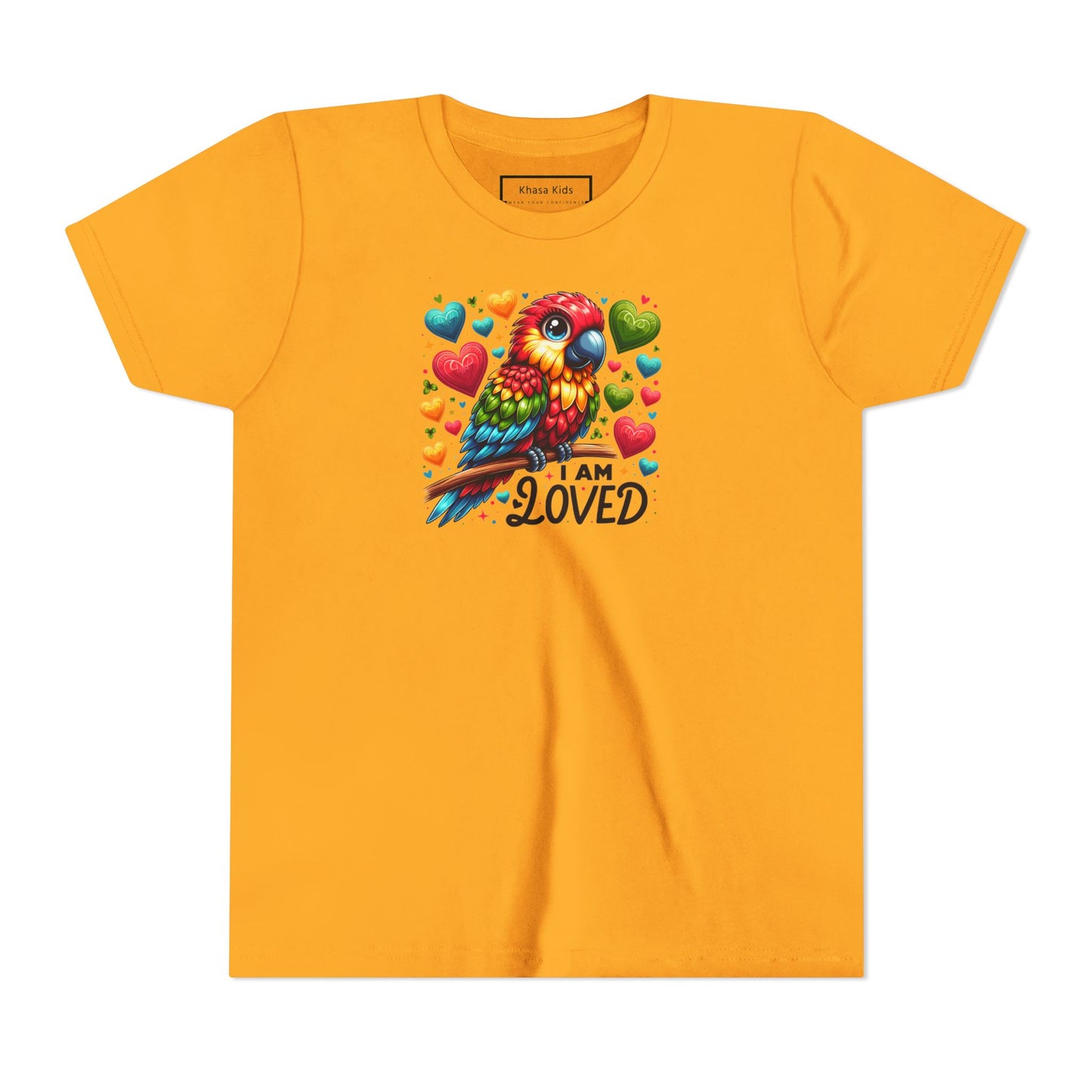 Parrot |  I AM LOVED | Youth Graphic Tees | #68-ad-Y