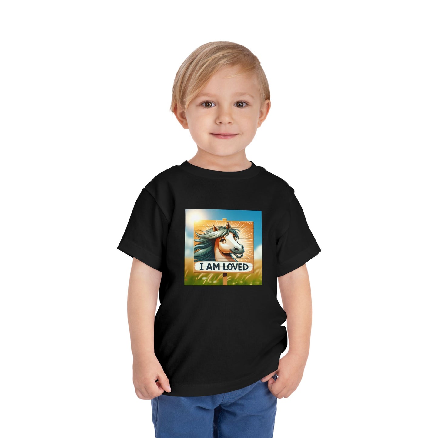 Horse | I AM LOVED | Toddler Graphic Tees | #67 - 9d-T