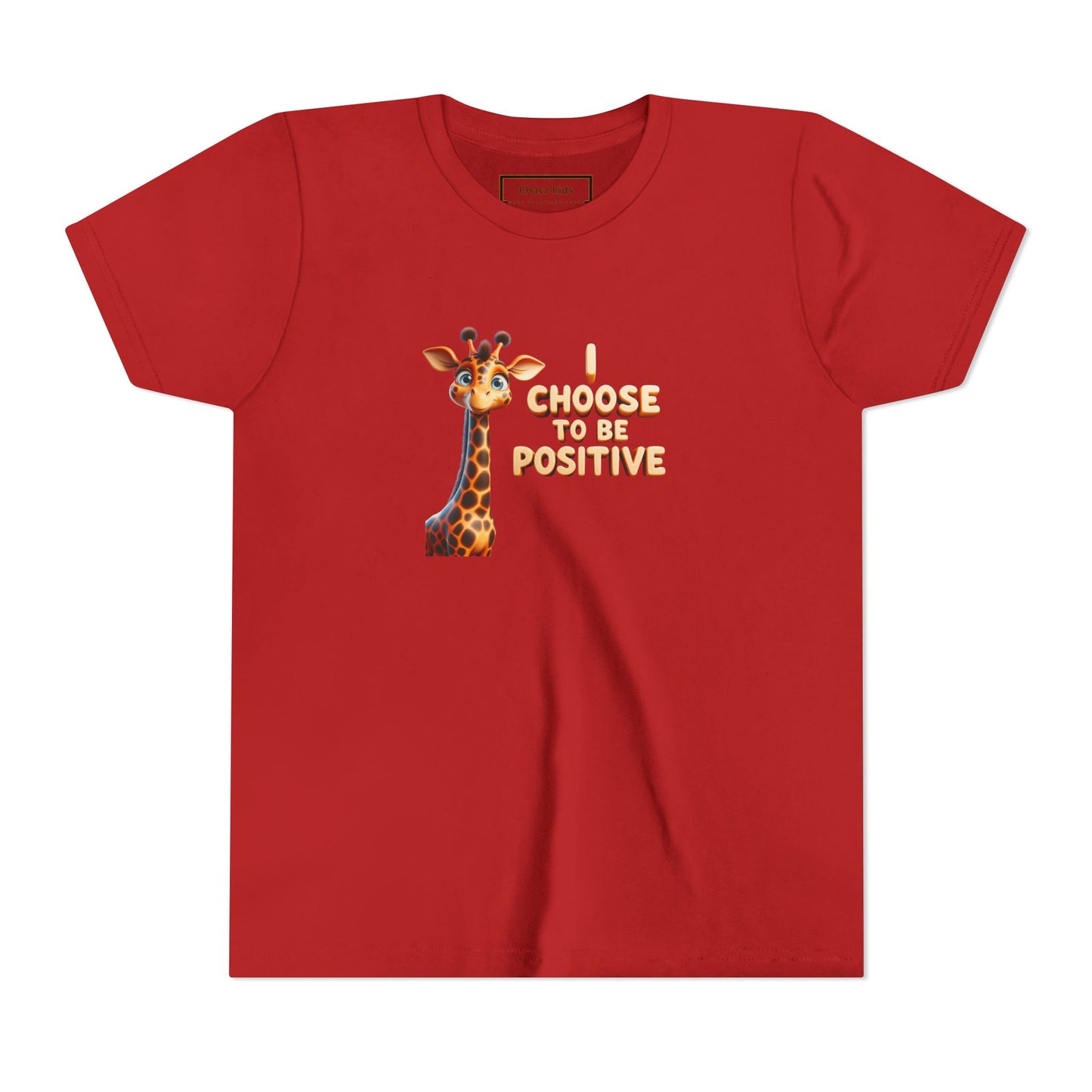 Giraffe | I CHOOSE TO BE POSITIVE | Youth Graphic Tees