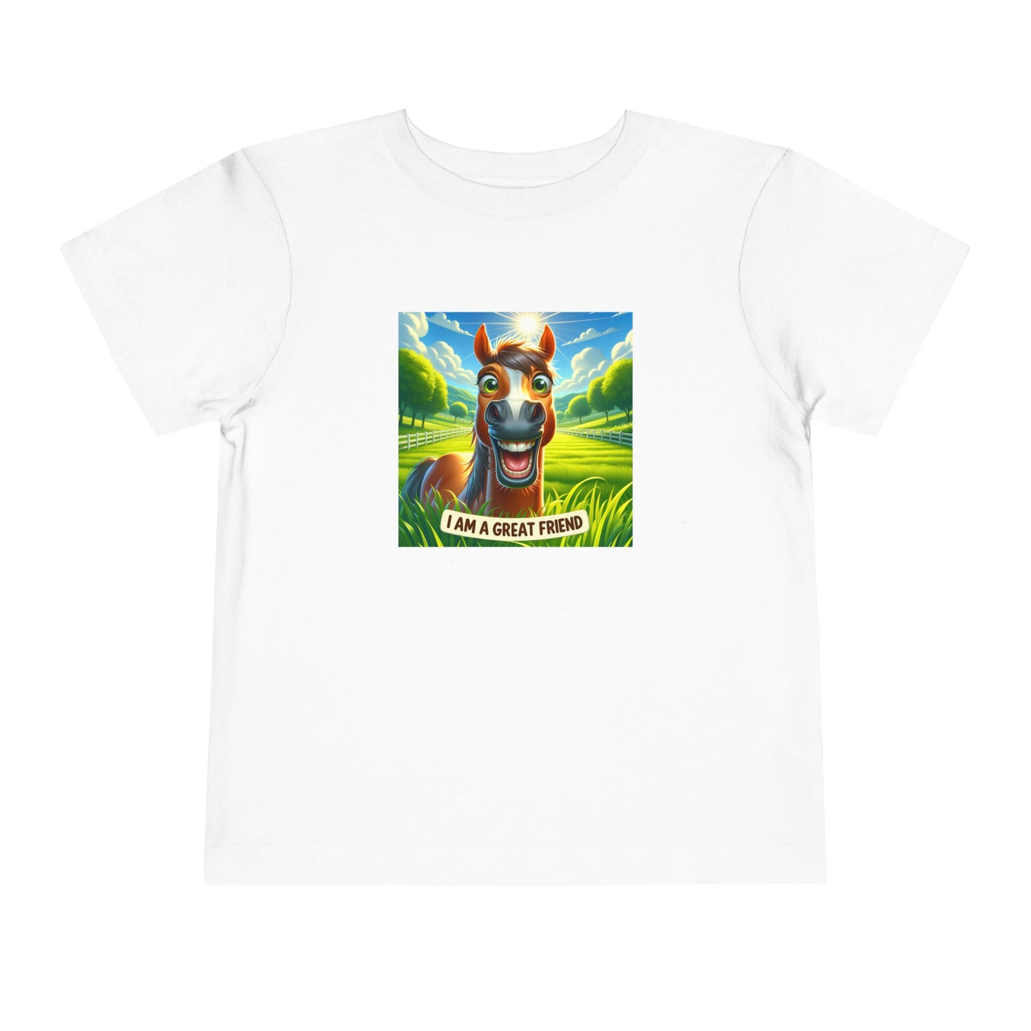 Horse | I AM A GREAT FRIEND | Toddler Graphic Tees | #67-54-T