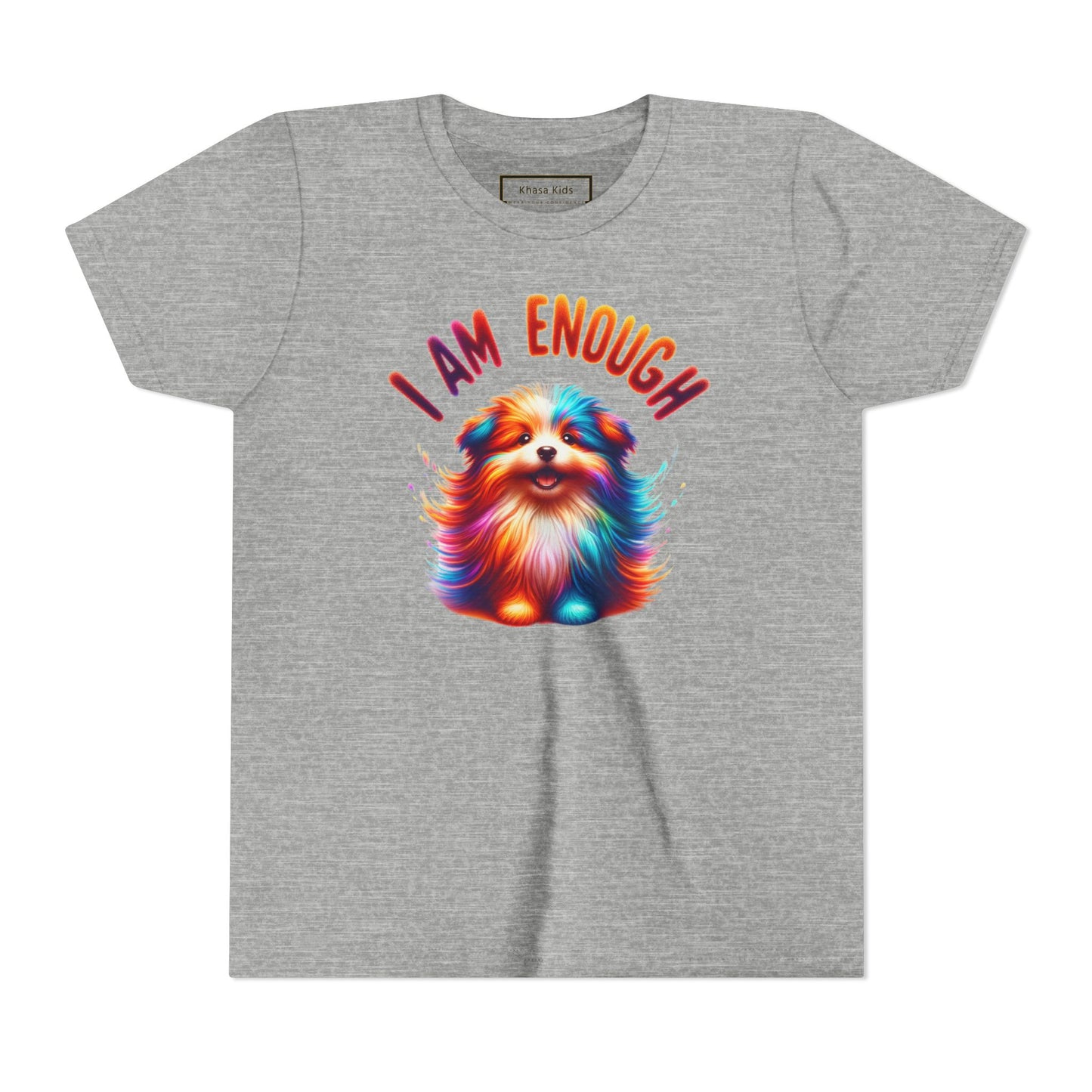 Vibrant Dog | I AM ENOUGH | Youth Graphic Tees | 35PS-Y