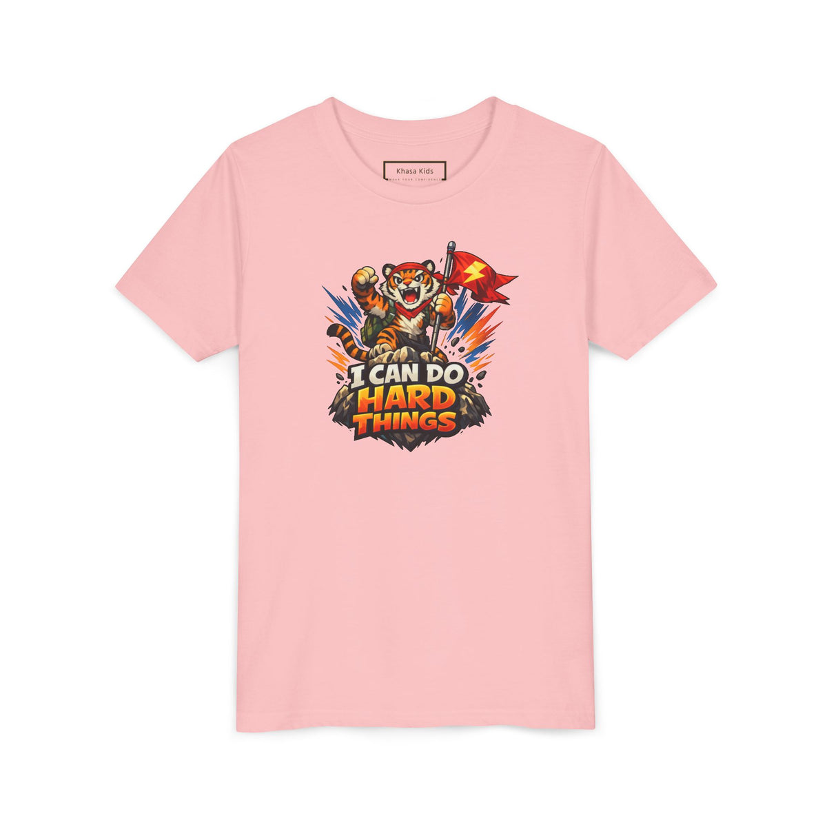 Tiger | I CAN DO HARD THINGS | Youth Graphic Tees | #KK-006-Y