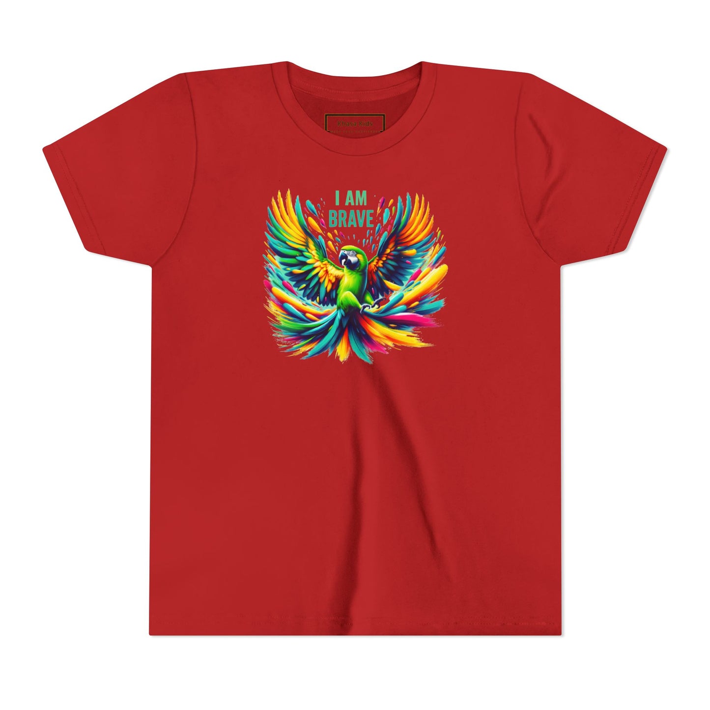 Parrot |  I AM BRAVE | Youth Graphic Tees | #68-1f-Y