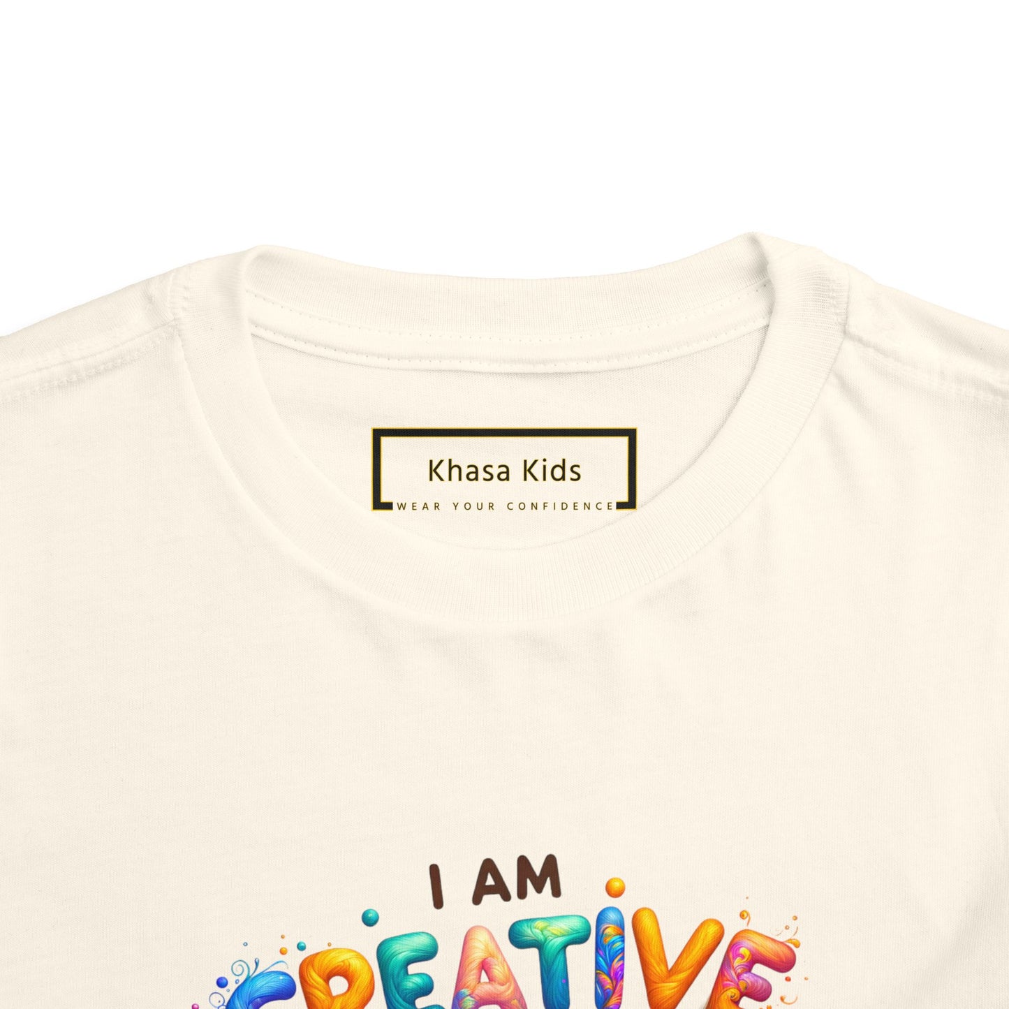 Creative Cat | I AM CREATIVE | Toddler Graphic Tees | 37FM-T