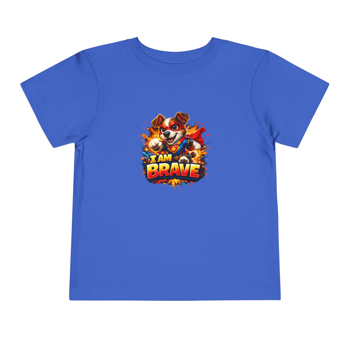 Dog | I AM BRAVE | Toddler Graphic Tees | #KK-001-T