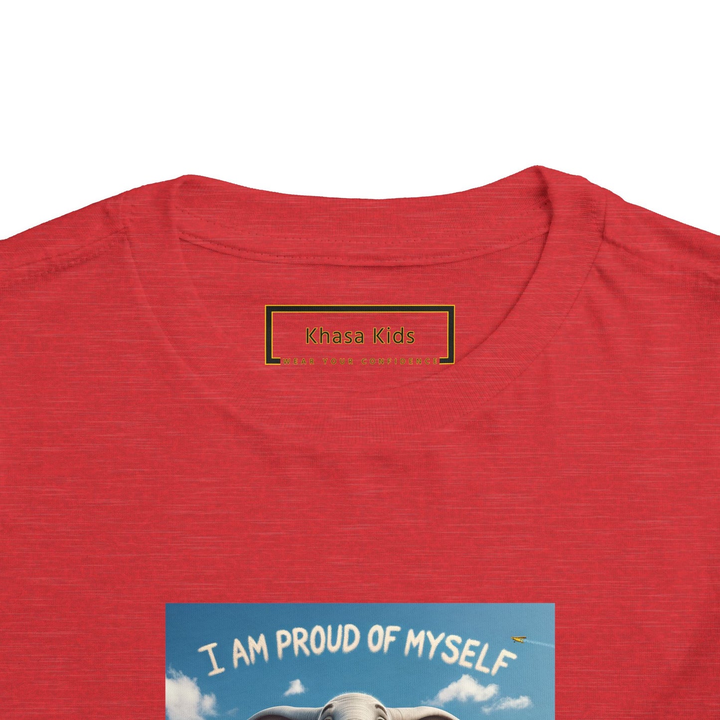 Elephant | I AM PROUD OF MYSELF | Toddler Graphic Tees | #67-ff-T