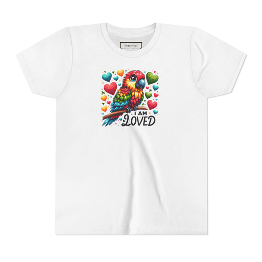 Parrot |  I AM LOVED | Youth Graphic Tees | #68-ad-Y