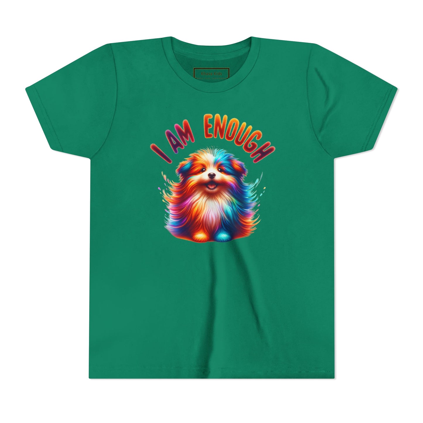 Vibrant Dog | I AM ENOUGH | Youth Graphic Tees | 35PS-Y