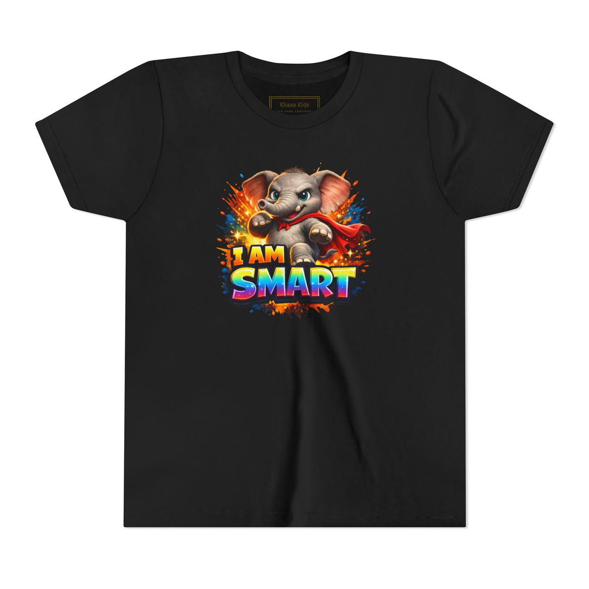 Elephant | I AM SMART | Youth Graphic Tees | #KK-004-Y