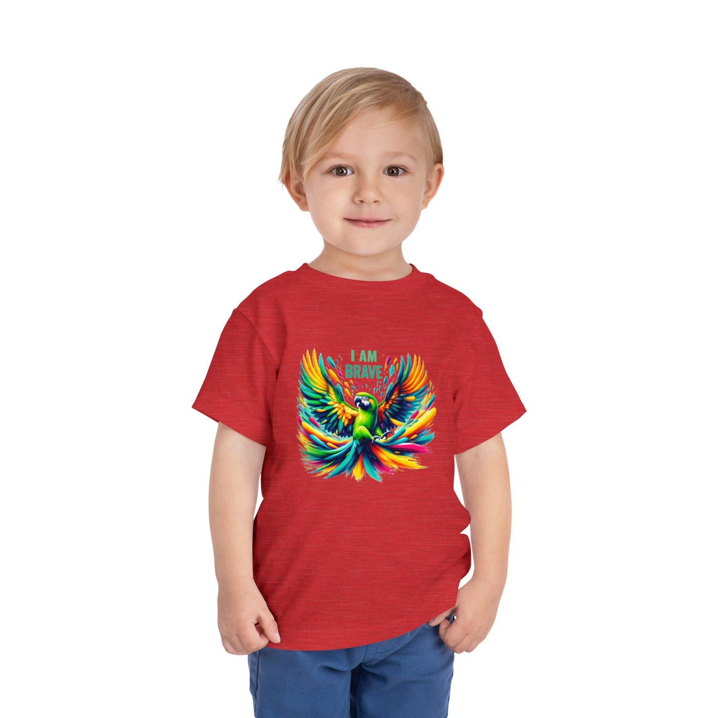 Parrot | I AM BRAVE | Toddler Graphic Tees | #68-1f-T