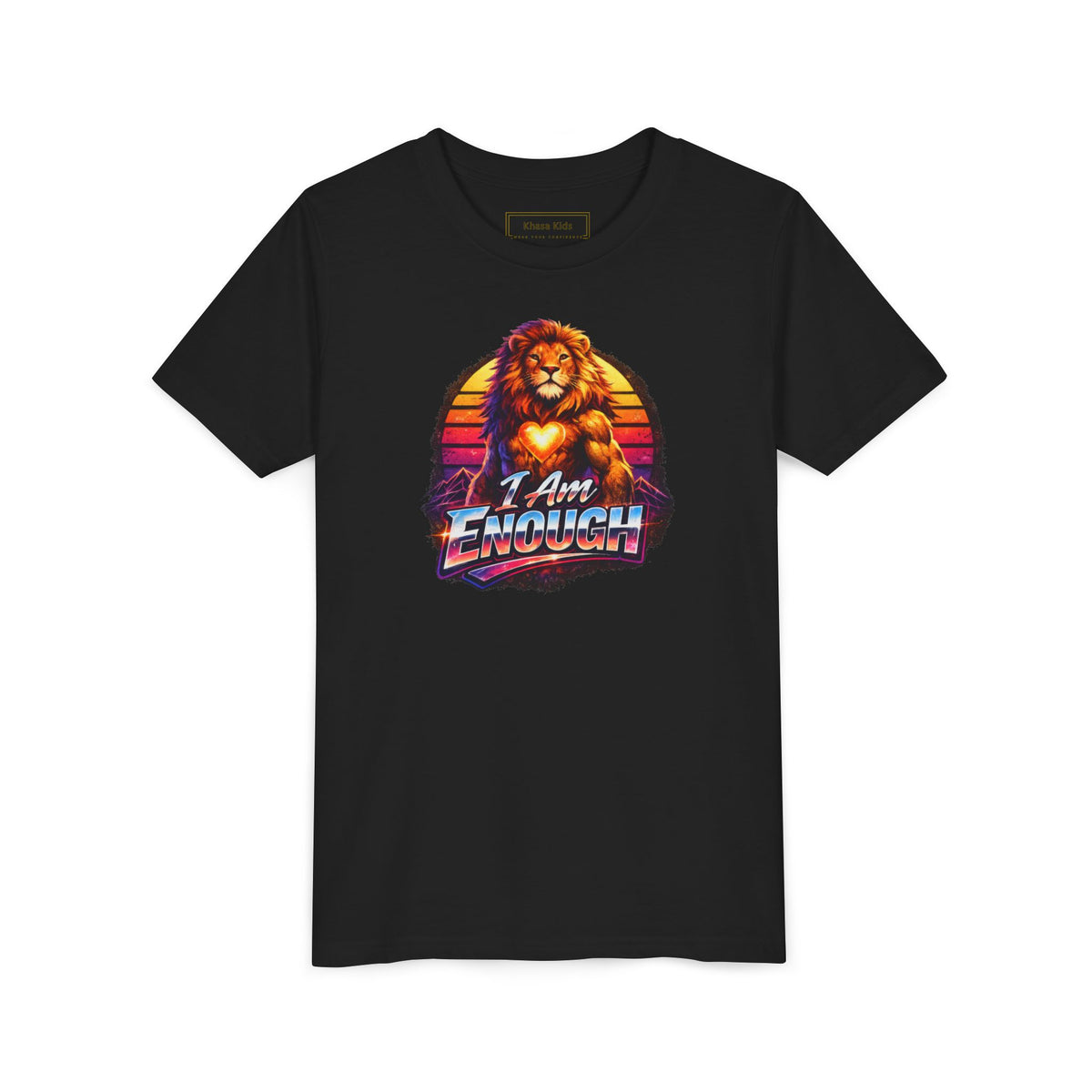 Lion | I AM ENOUGH | Youth Graphic Tees | #KK-005-Y