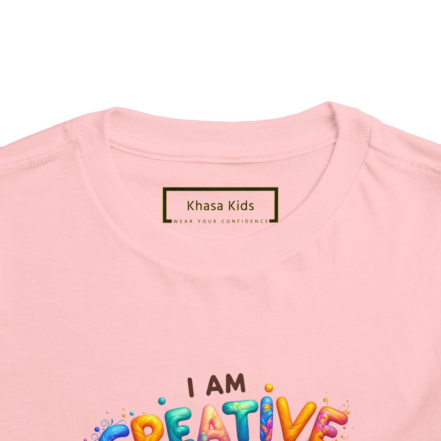 Creative Cat | I AM CREATIVE | Toddler Graphic Tees | 37FM-T