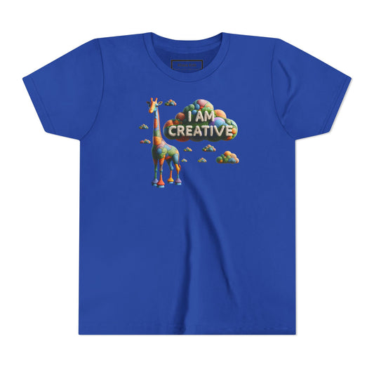 Giraffe |  I AM CREATIVE | Youth Graphic Tees | #68-d2-Y