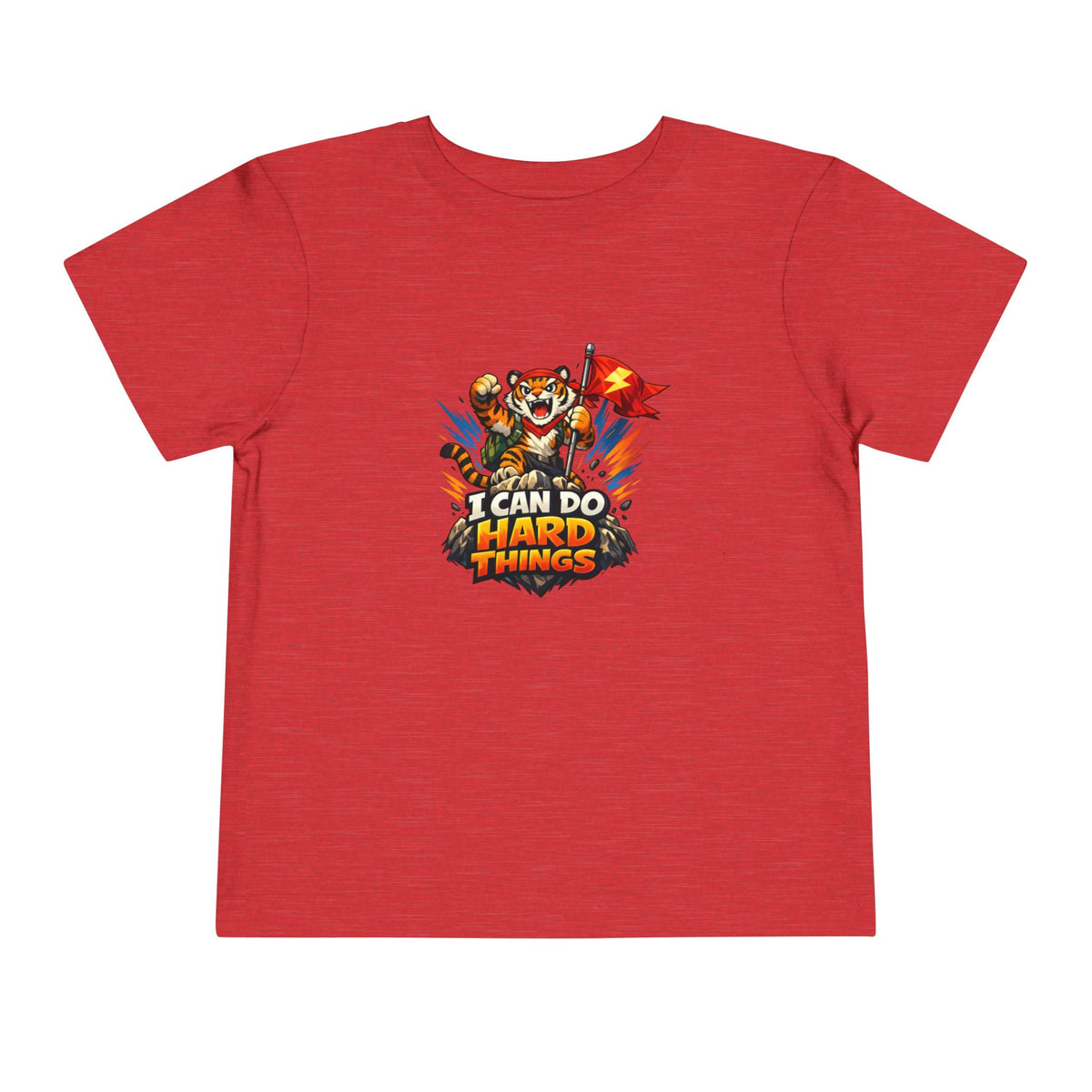 Tiger | I CAN DO HARD THINGS | Toddler Graphic Tees | #KK-006-T