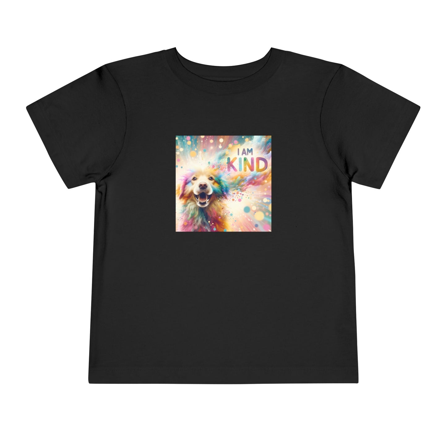 Burst of Color Dog | I AM KIND | Toddler Graphic Tees | 4VT-T