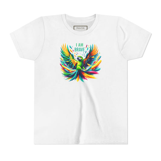 Parrot |  I AM BRAVE | Youth Graphic Tees | #68-1f-Y