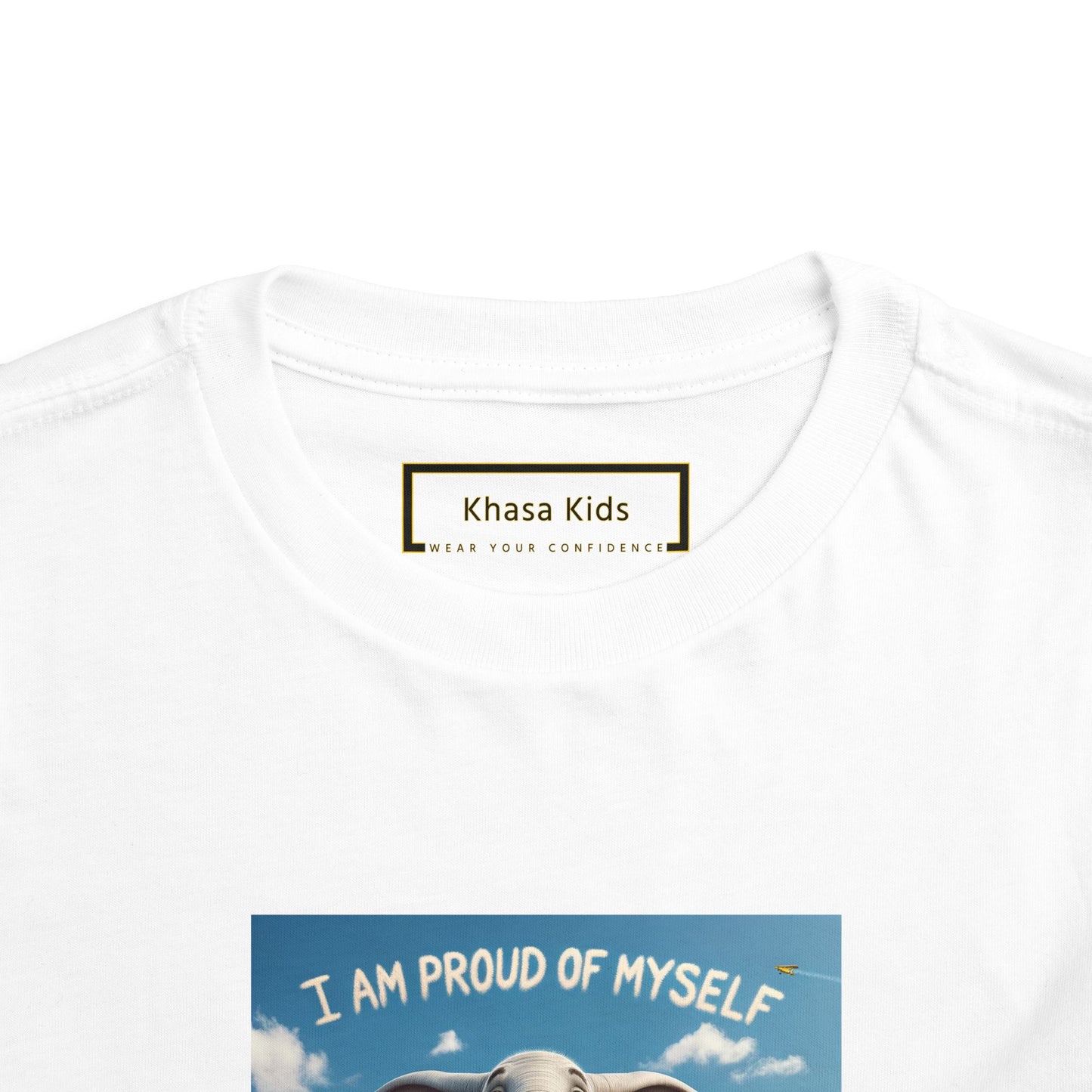 Elephant | I AM PROUD OF MYSELF | Toddler Graphic Tees | #67-ff-T