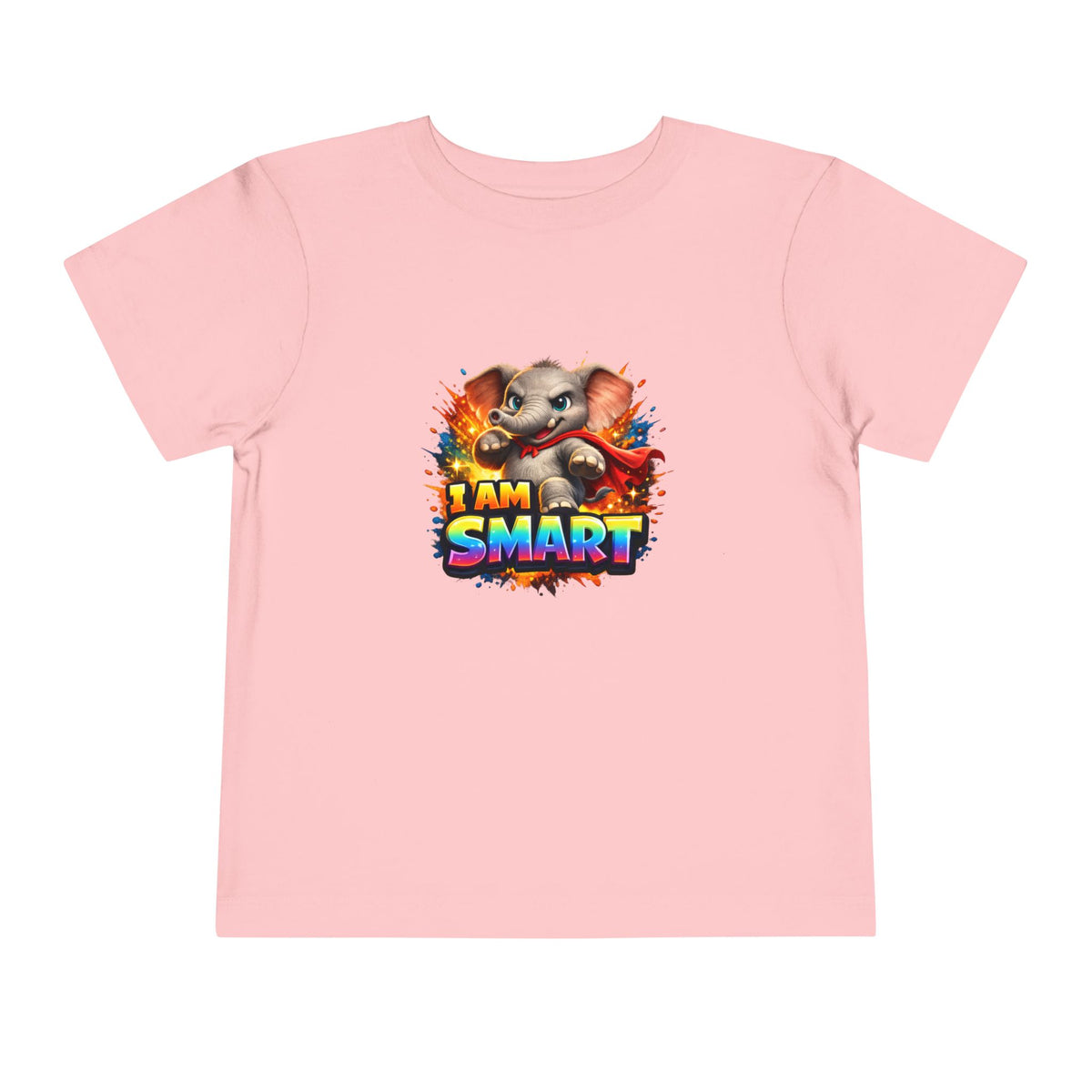 Elephant | I AM SMART | Toddler Graphic Tees | #KK-004-T