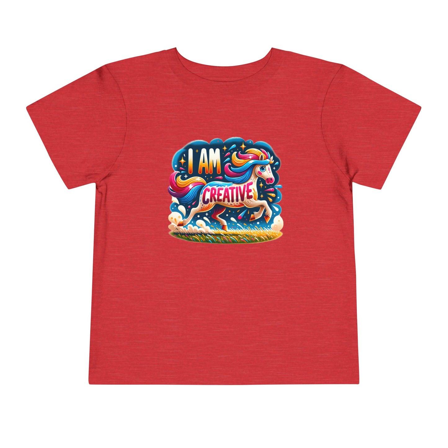 Unicorn Horse | I AM CREATIVE | Toddler Graphic Tees | 74RG-T