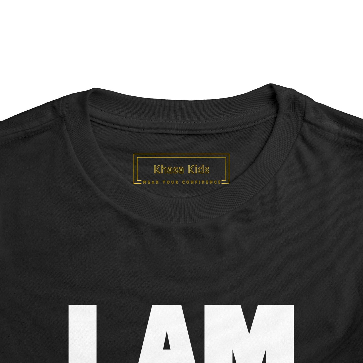 Word Graphic Tees | I AM ENOUGH | Toddler Graphic Tees | 4JC-T