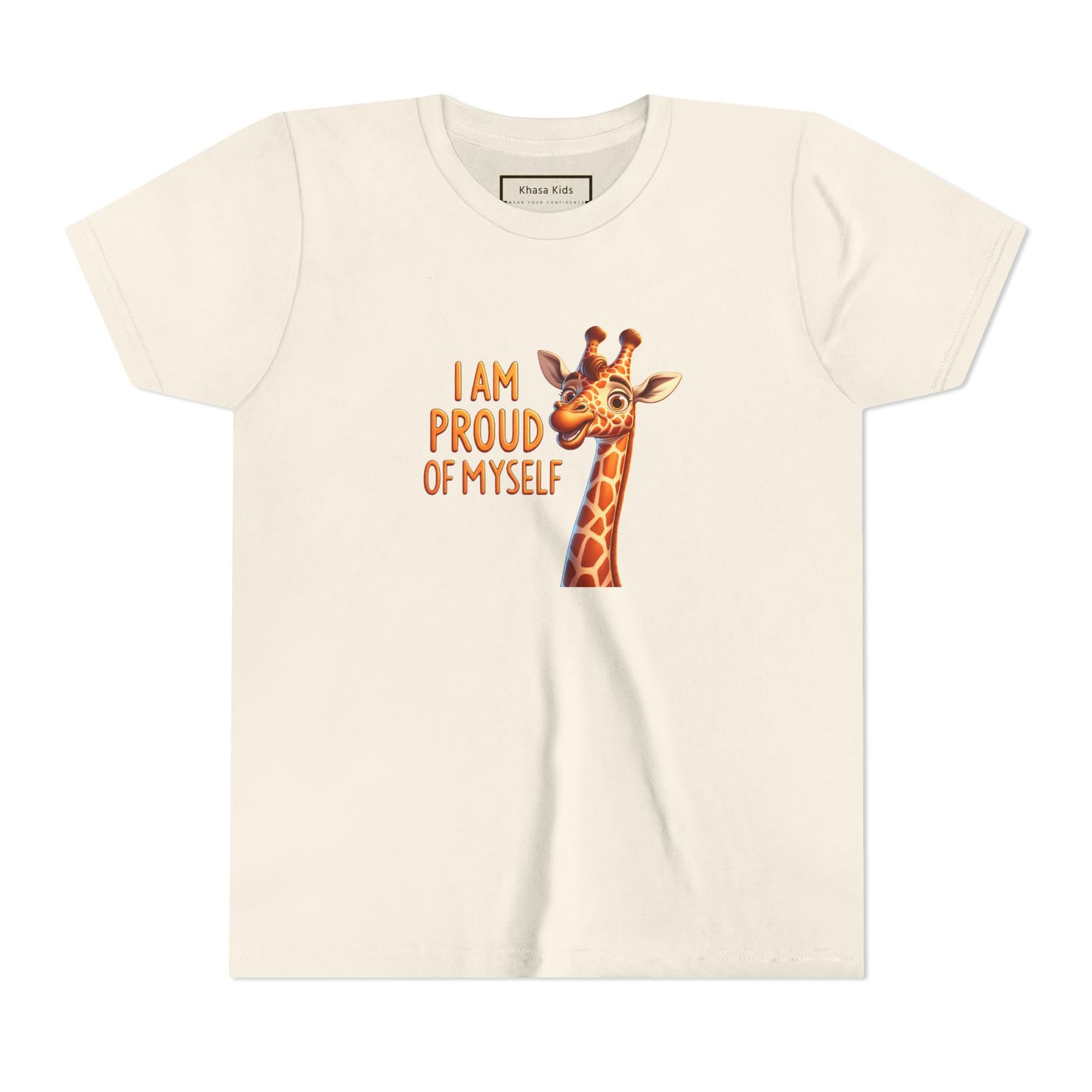 Giraffe | I AM PROUD OF MYSELF | Youth Graphic Tees |