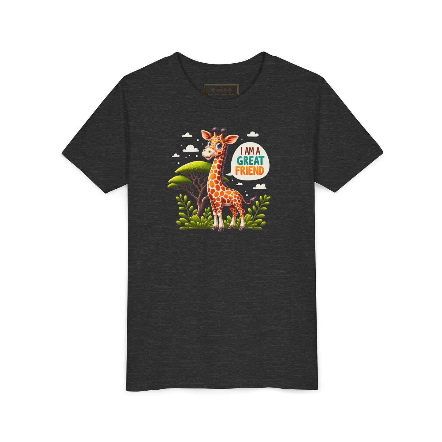 Giraffe |  I AM A GREAT FRIEND | Youth Graphic Tees | #68-05-Y