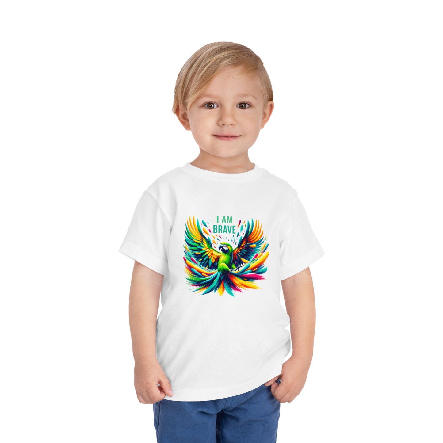 Parrot | I AM BRAVE | Toddler Graphic Tees | #68-1f-T