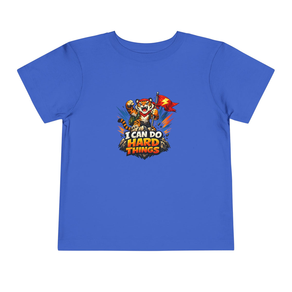 Tiger | I CAN DO HARD THINGS | Toddler Graphic Tees | #KK-006-T