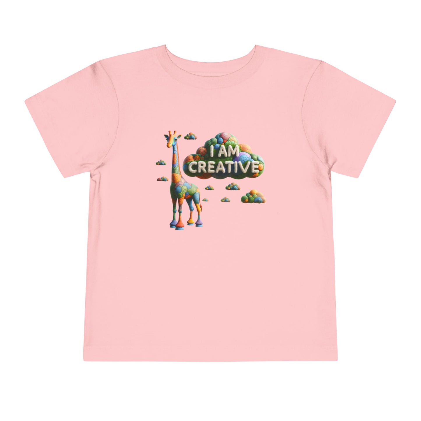 Giraffe |  I AM CREATIVE | Toddler Graphic Tees | #68-d2-T