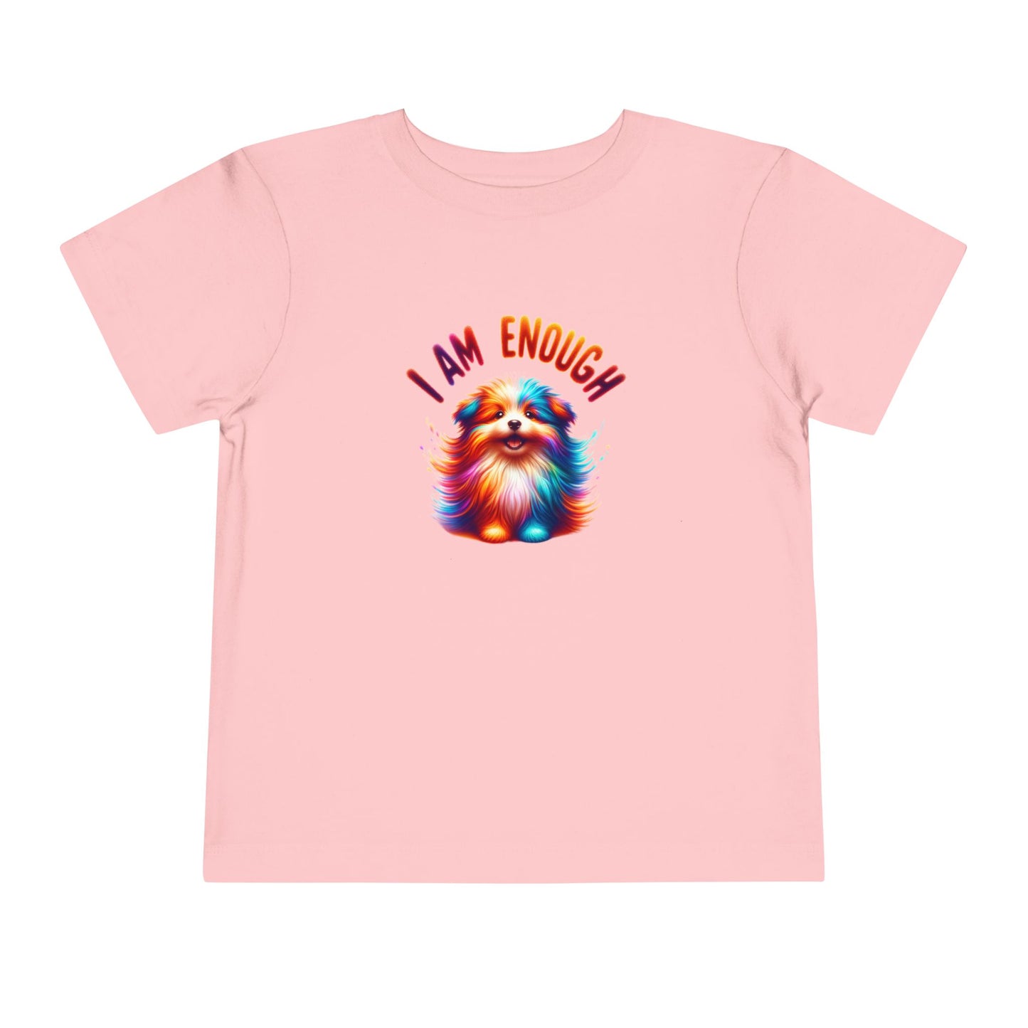 Vibrant Pup | I AM ENOUGH | Toddler Graphic Tees | 35PS-T