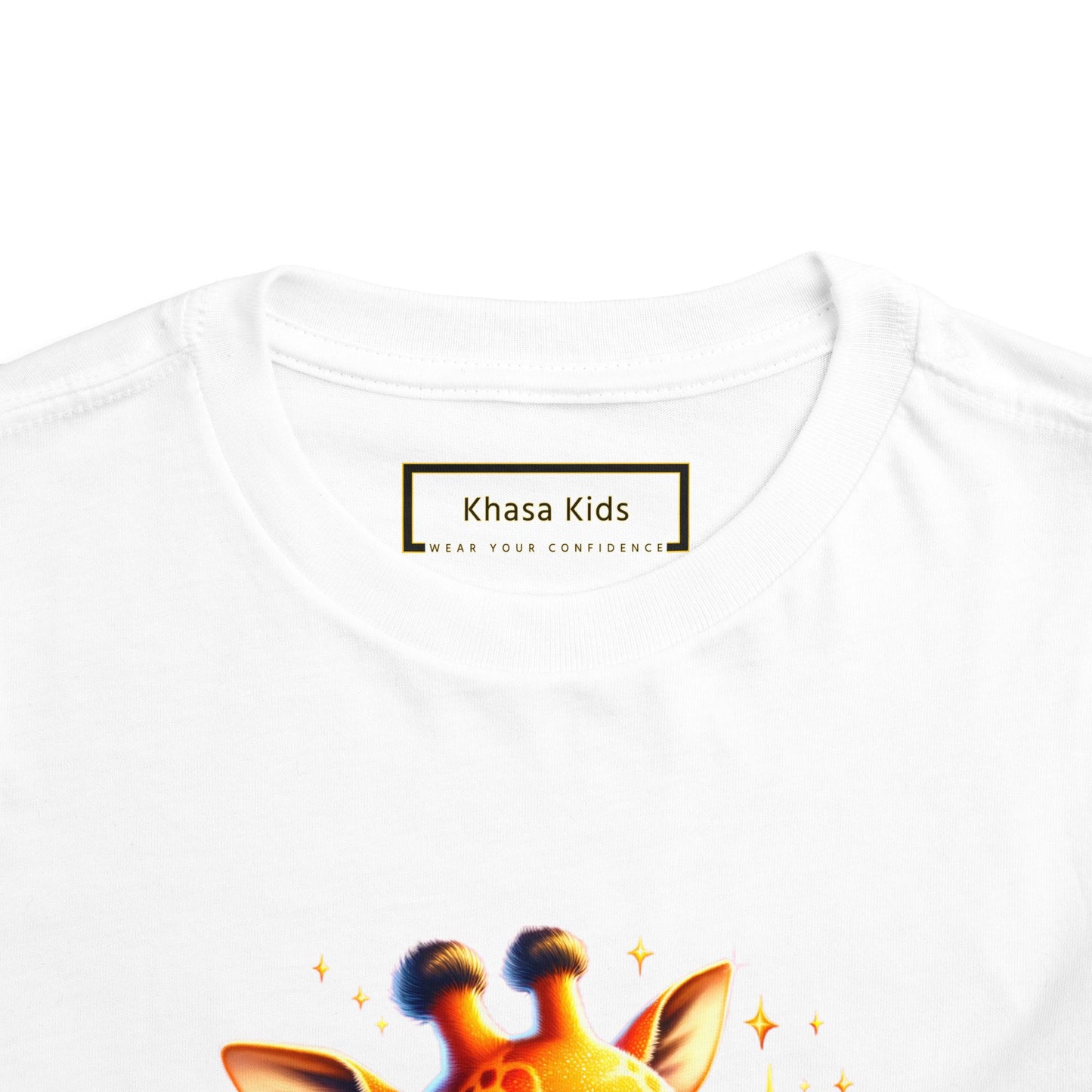 Giraffe | I BELIEVE IN MYSELF | Toddler Graphic Tees | #68-c8-T