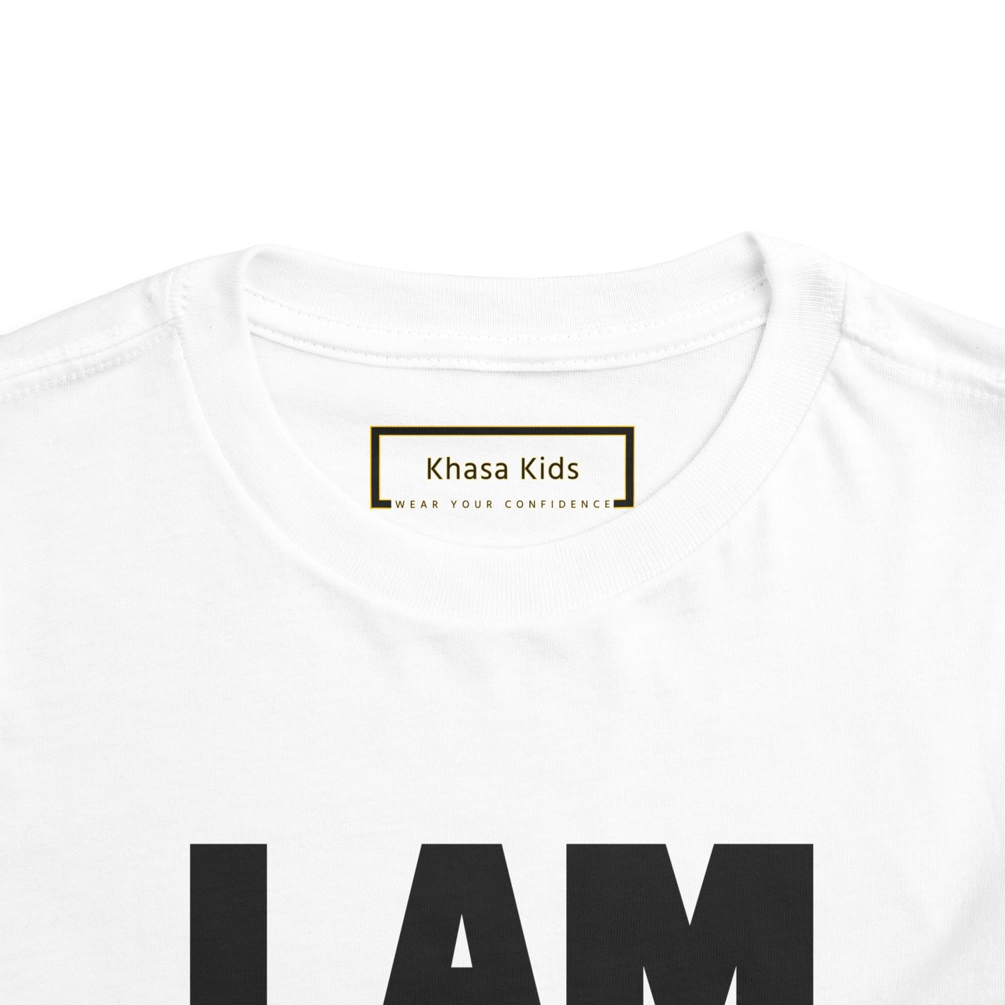 Word Graphic Tees | I AM ENOUGH | Toddler Graphic Tees | 4JC-T