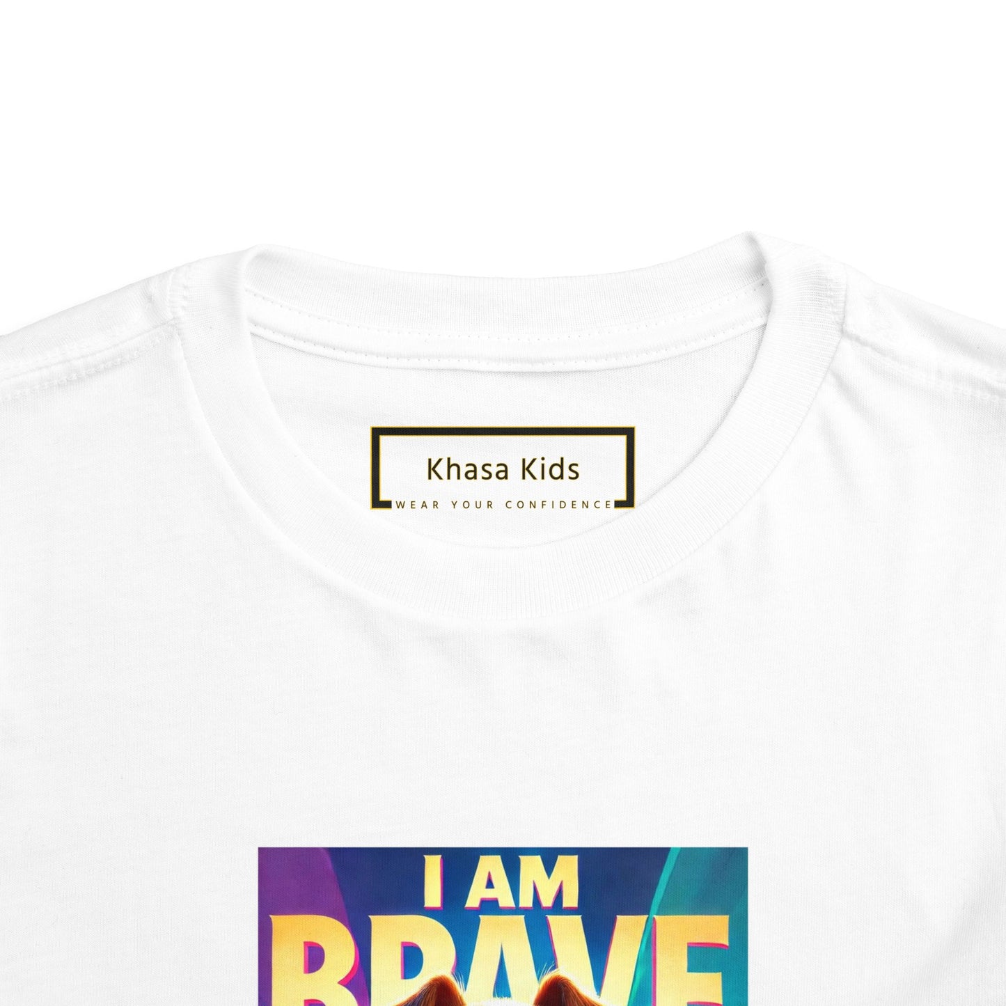 Rainbow Dog | I AM BRAVE | Toddler Graphic Tees | 58KE-T
