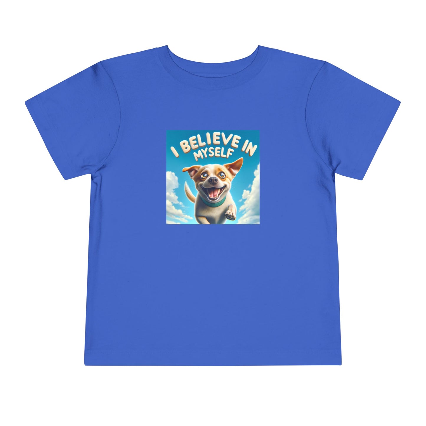 Dog in Sky | I BELIEVE IN MYSELF | Toddler Graphic Tees | 97MM-T