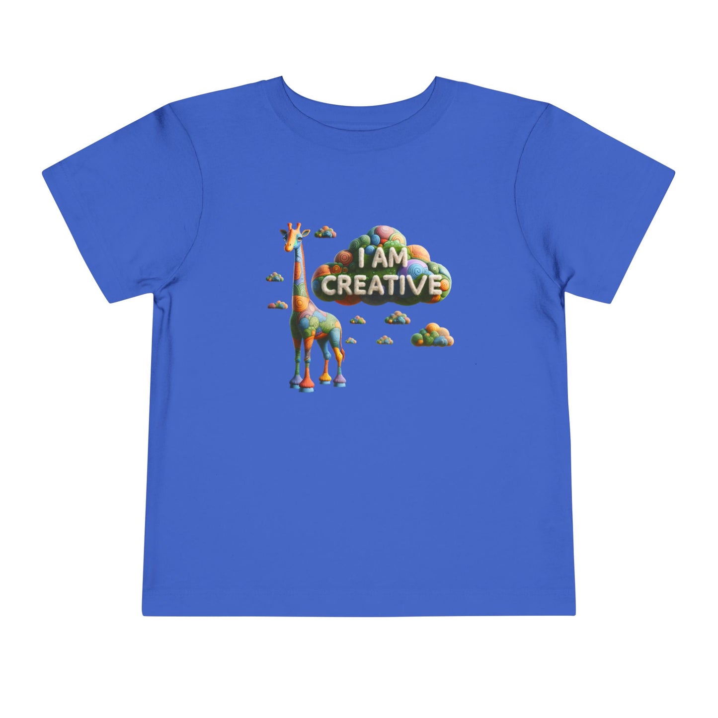 Giraffe |  I AM CREATIVE | Toddler Graphic Tees | #68-d2-T