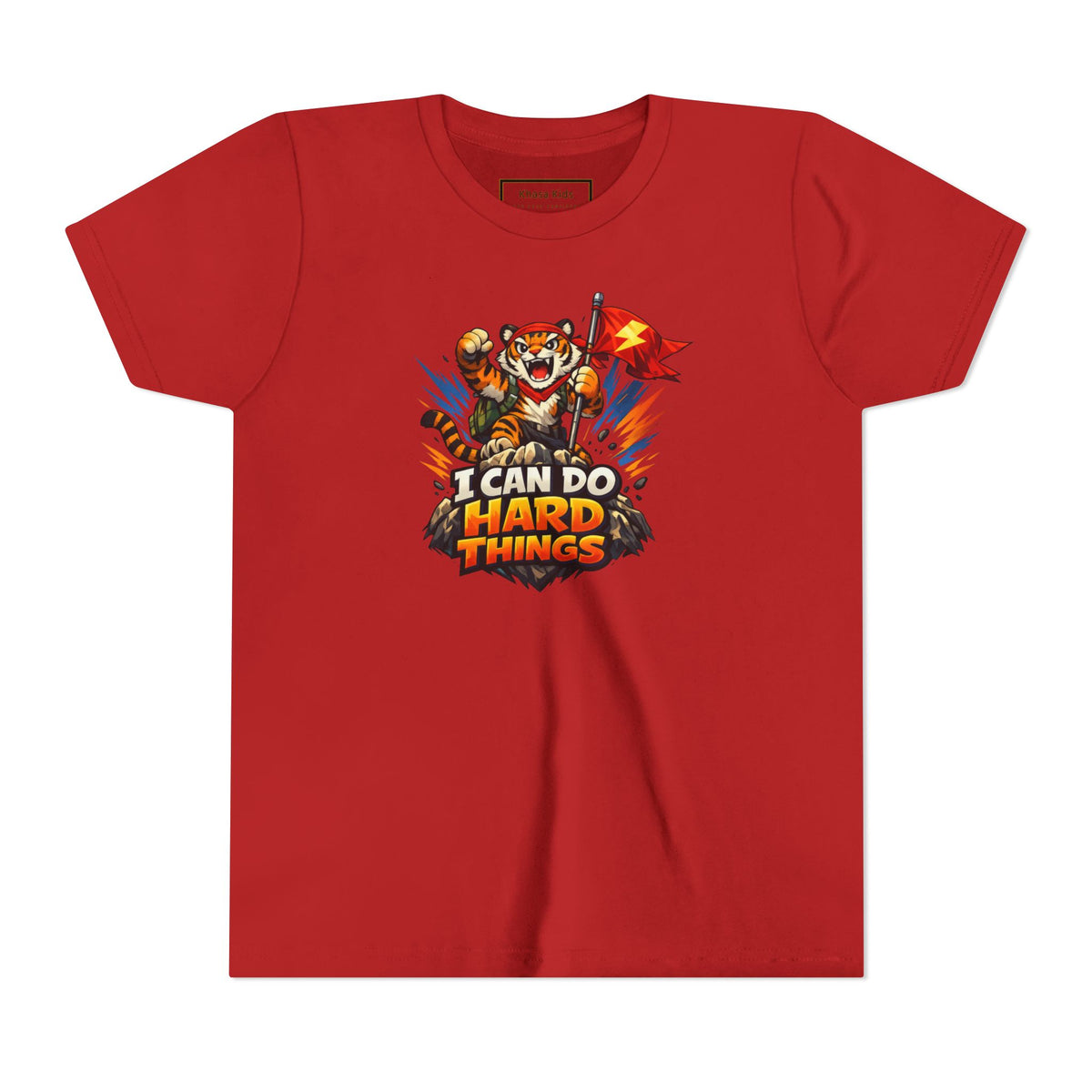 Tiger | I CAN DO HARD THINGS | Youth Graphic Tees | #KK-006-Y
