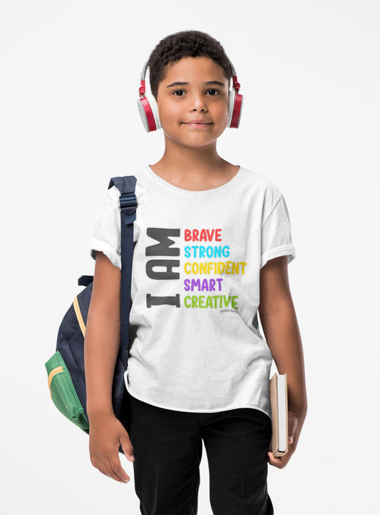 List of Affirmations | Youth Graphic Tees | 53MV-Y