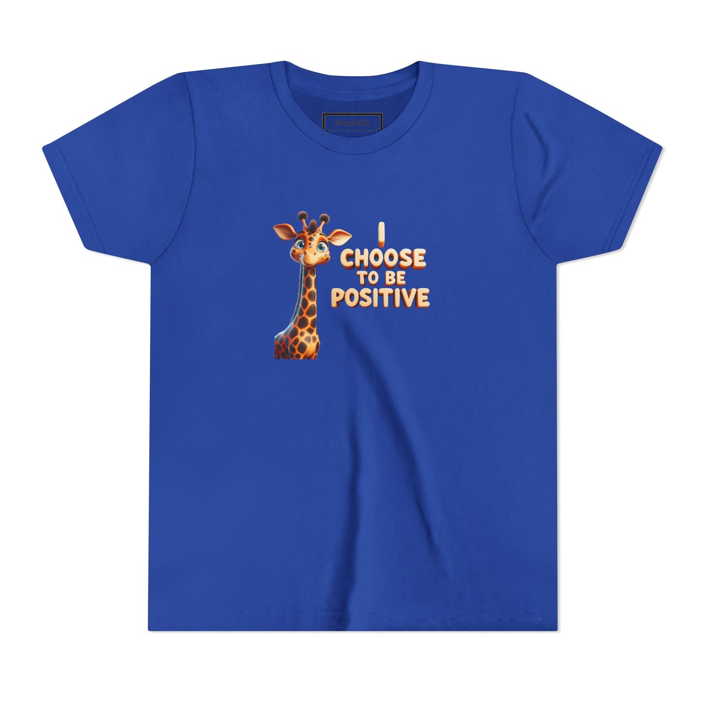 Giraffe | I CHOOSE TO BE POSITIVE | Youth Graphic Tees