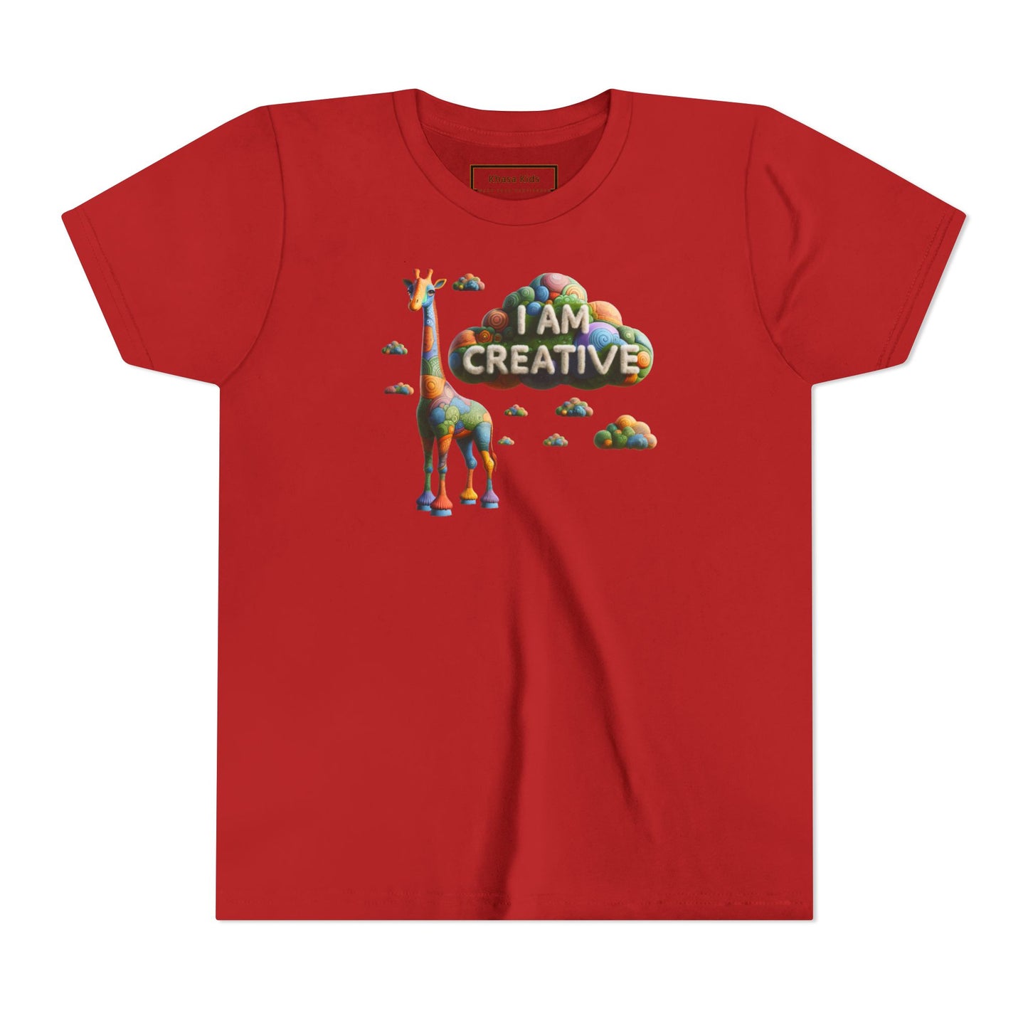 Giraffe |  I AM CREATIVE | Youth Graphic Tees | #68-d2-Y
