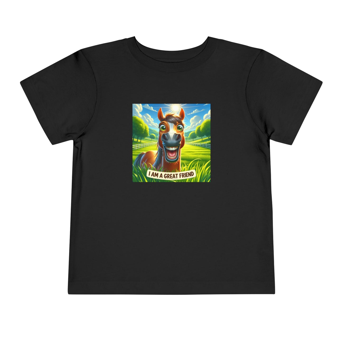 Horse | I AM A GREAT FRIEND | Toddler Graphic Tees | #67-54-T