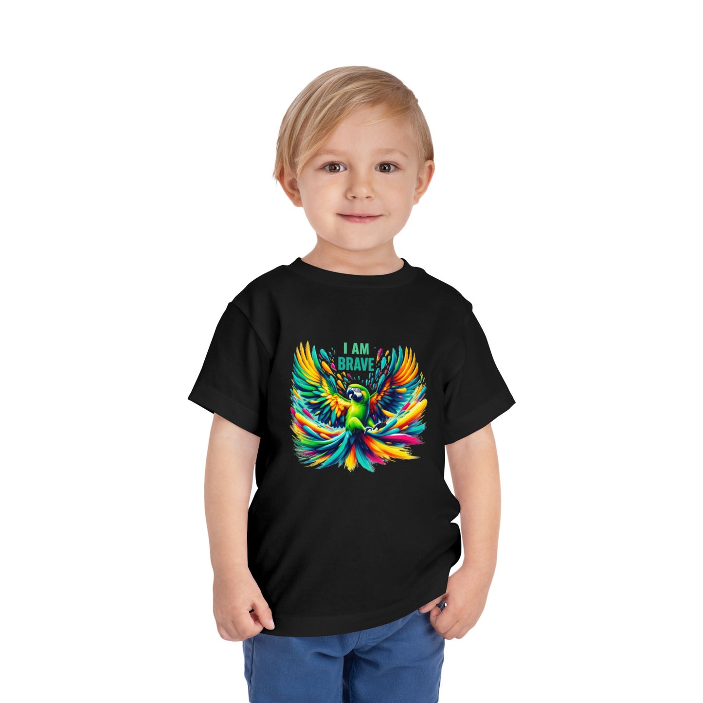 Parrot | I AM BRAVE | Toddler Graphic Tees | #68-1f-T