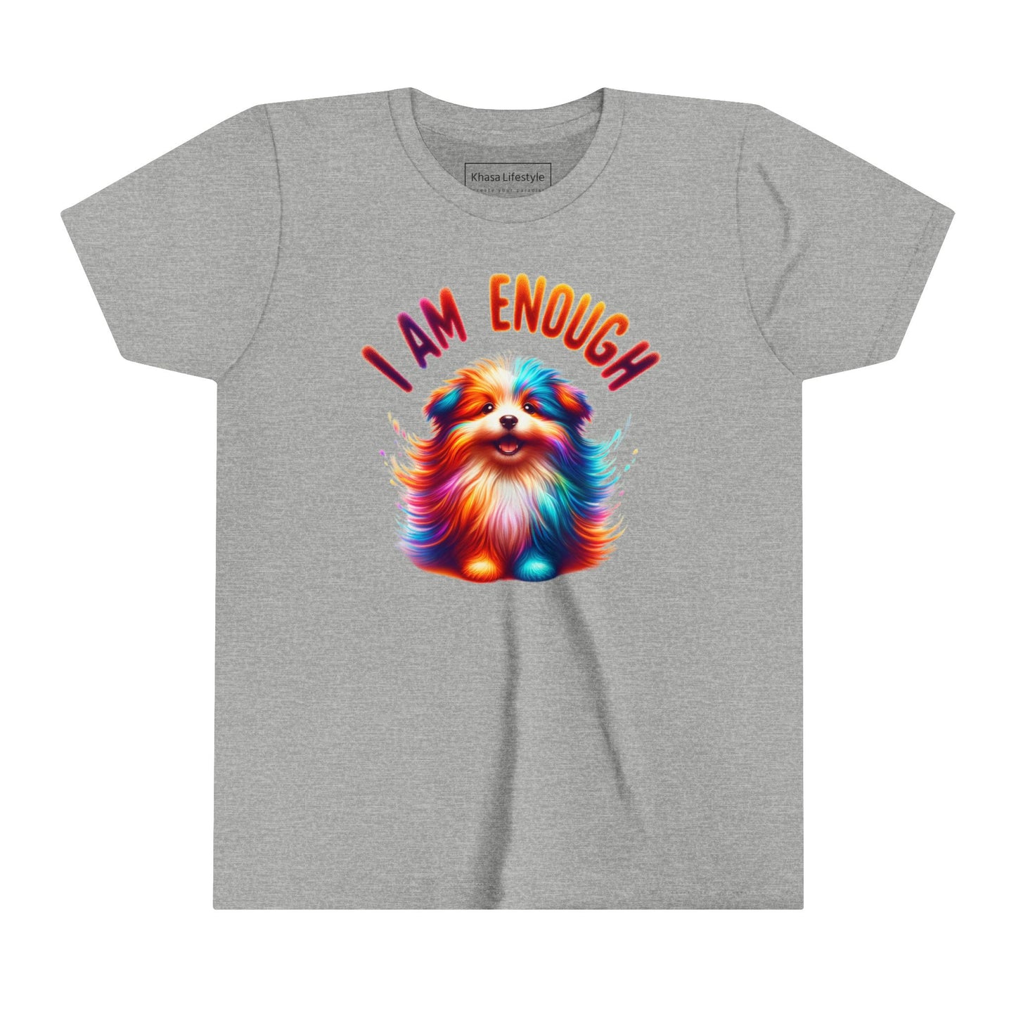 Vibrant Dog | I AM ENOUGH | Youth Graphic Tees | 35PS-Y
