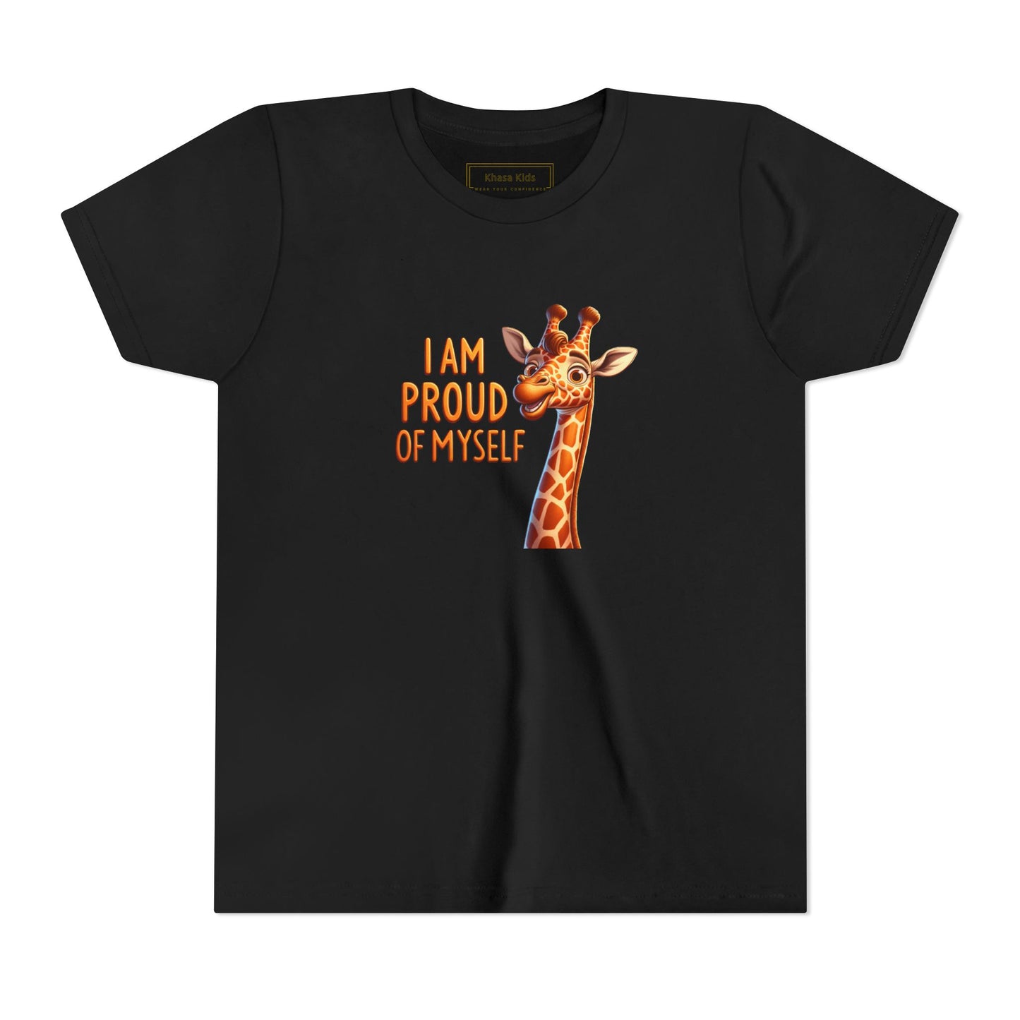 Giraffe | I AM PROUD OF MYSELF | Youth Graphic Tees |