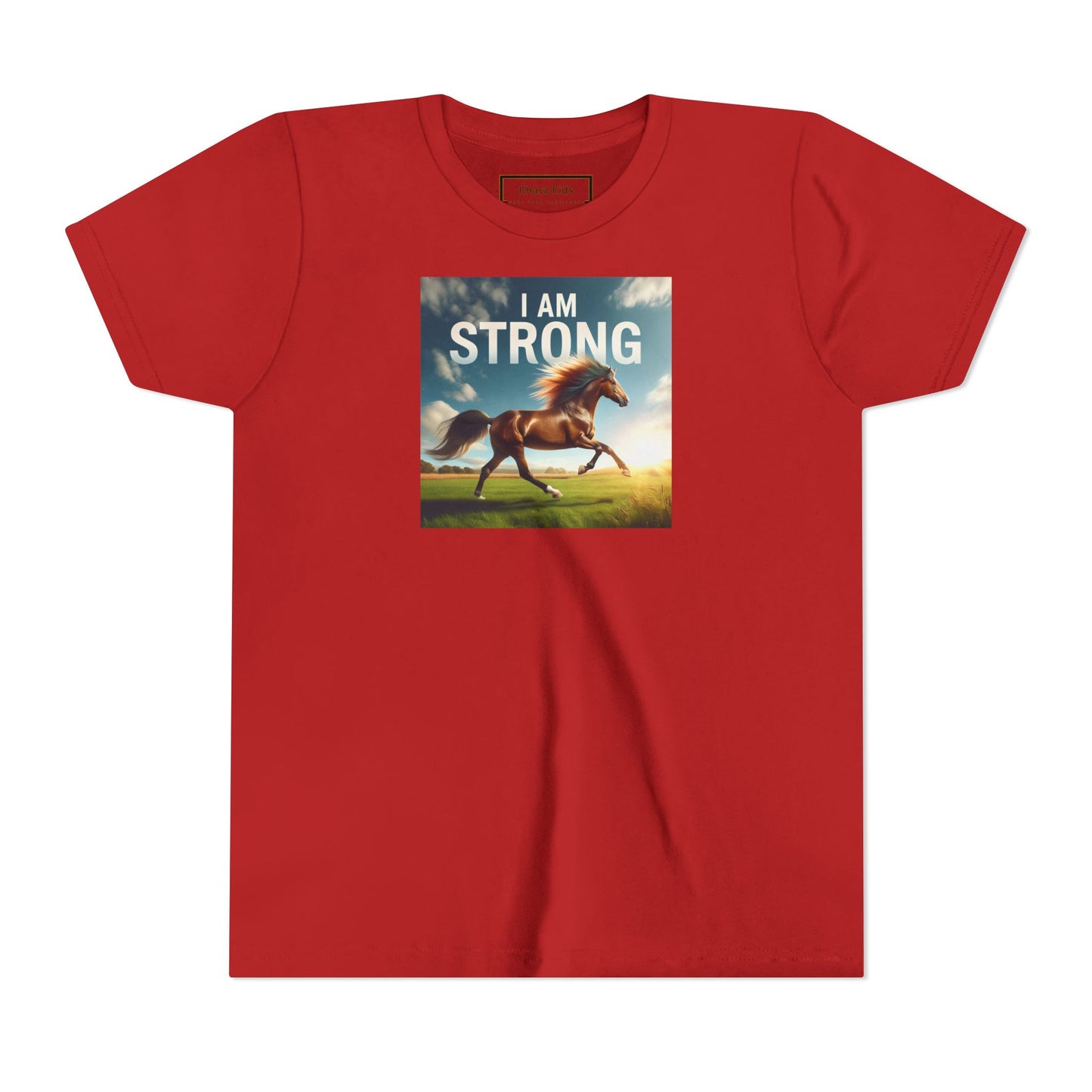Horse | I AM STRONG | Youth Graphic Tees | #670-7e6-Y