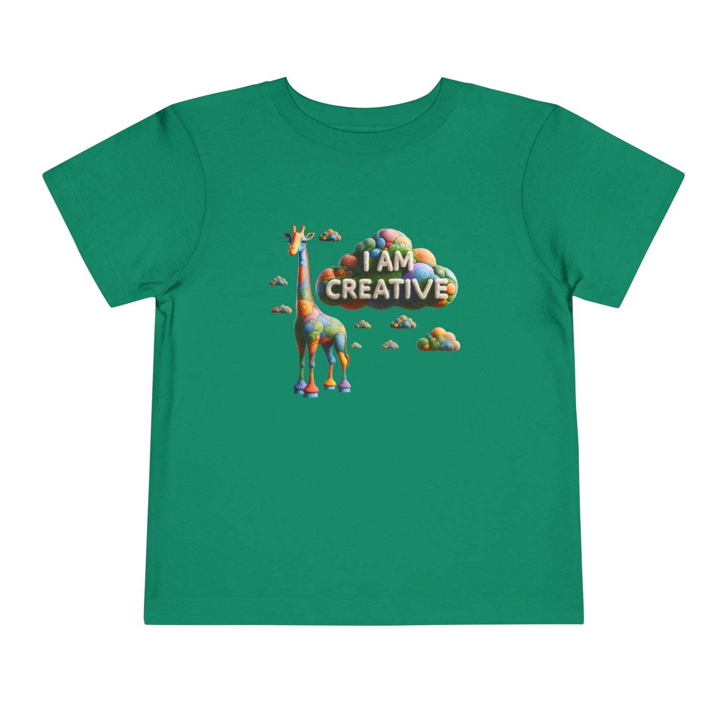 Giraffe |  I AM CREATIVE | Toddler Graphic Tees | #68-d2-T