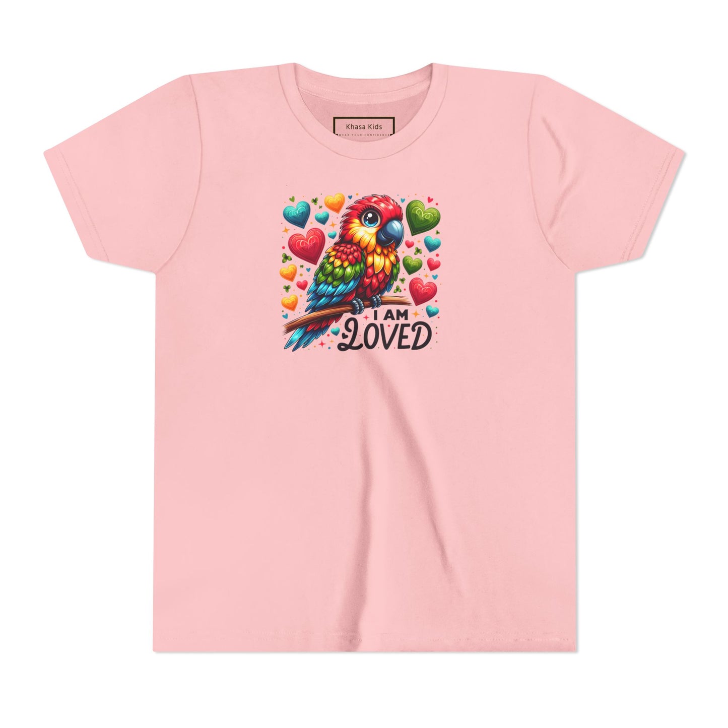 Parrot |  I AM LOVED | Youth Graphic Tees | #68-ad-Y
